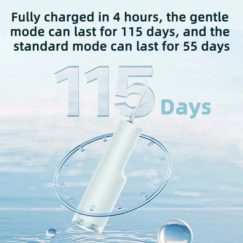 Mijia Electric Oral Irrigator  - đánh giá và giá Teeth Whitening Mouthwash