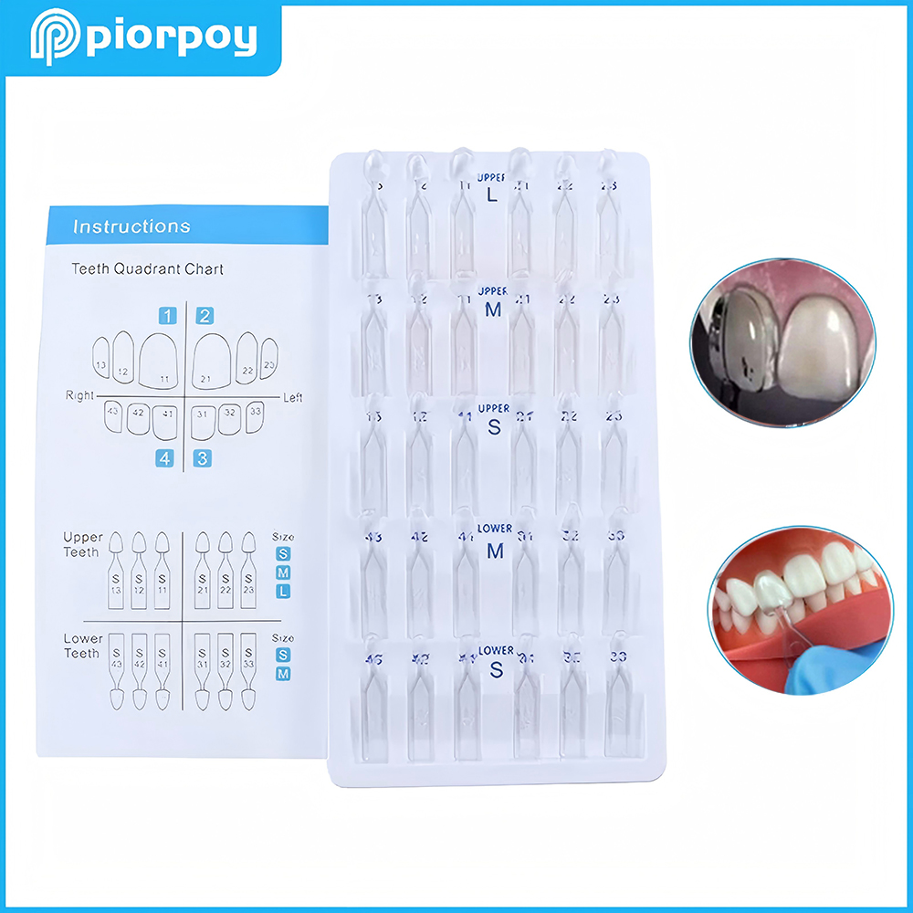 PIORPOY Dental Composite Resin - đánh giá và giá Teeth Whitening Moulds
