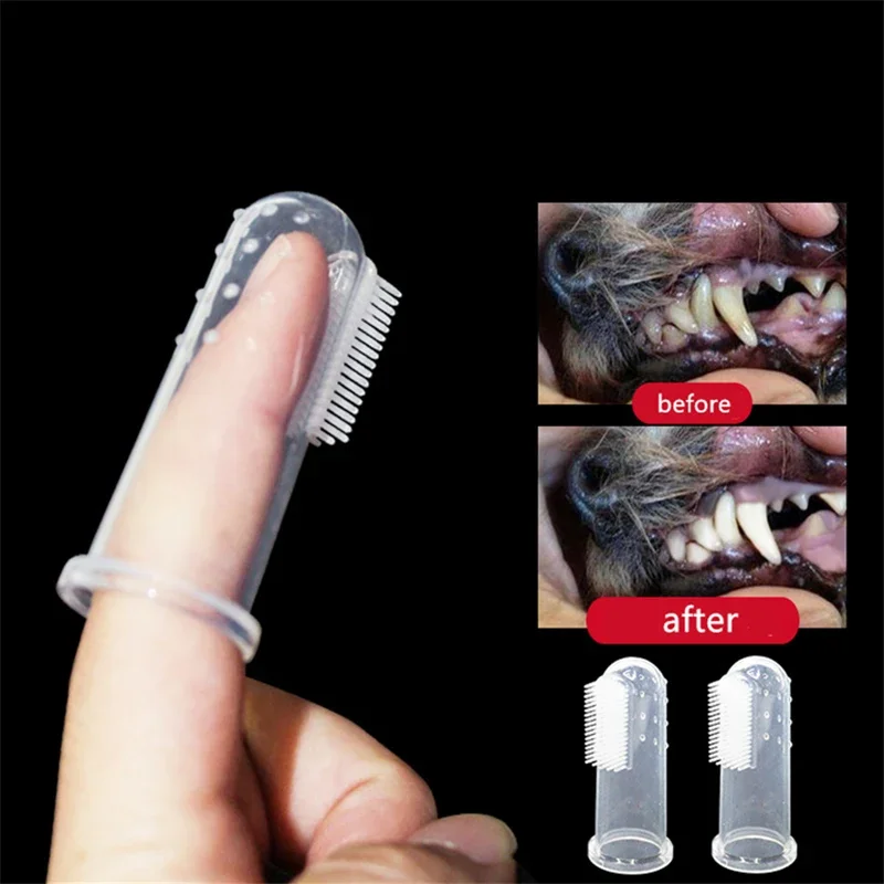 Soft Silicone Pet Finger Dog T - đánh giá và giá Teeth Whitening Mouthwash